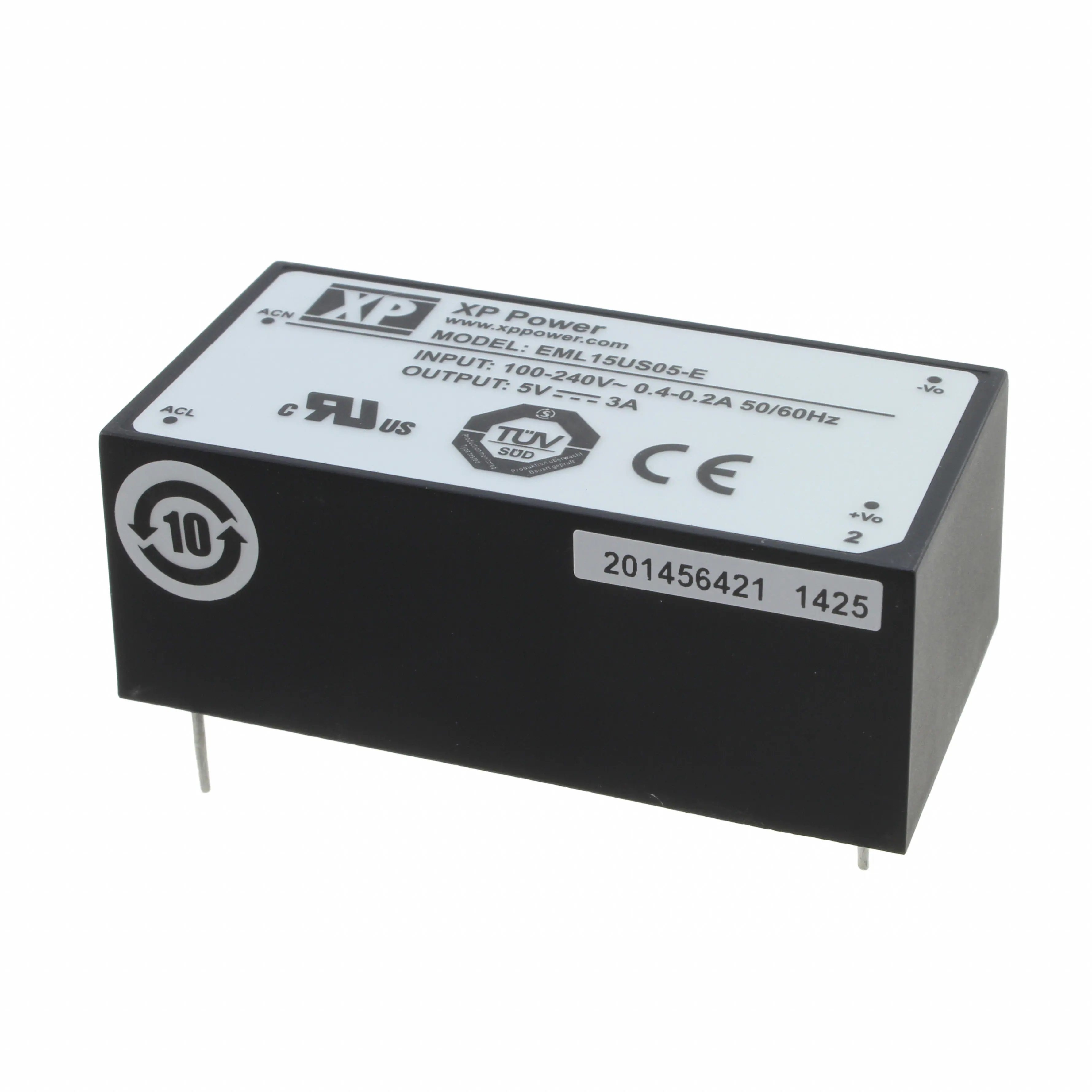 EML15US15-E XP Power  AC DC Converters